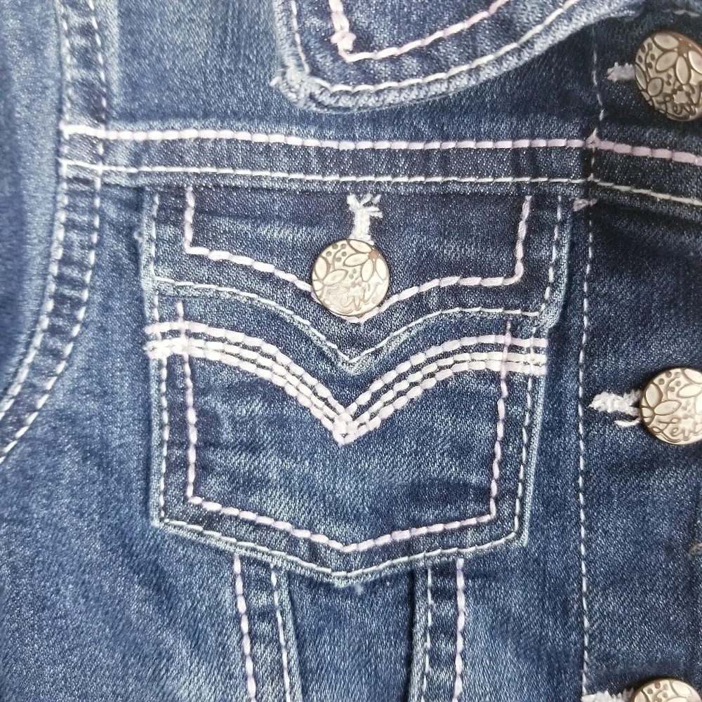 Levi's Girl's Embroidered Jean Jacket 4T